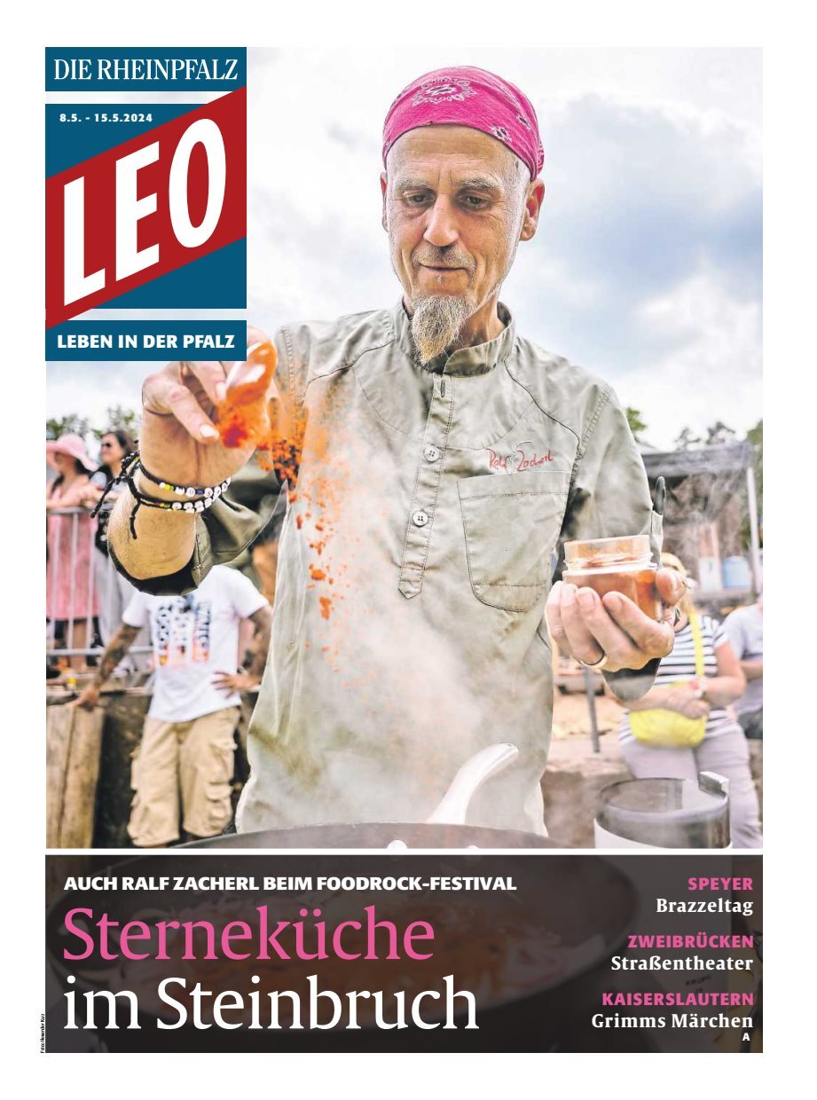 In dem Freizeitmagazin „LEO“ in der beliebten Tageszeitung RHEINPFALZ findet man Werbung für Veranstaltungen, Events, Restaurants und Weinfeste in der attraktiven Region Pfalz.